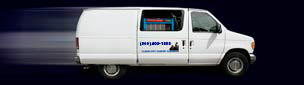 Clean CIty Carpet Cleaning van